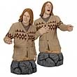 Harry Potter Fred and George Weasley Mini Bust Set